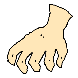 eric&#39;s hand