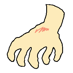 jeremy&#39;s hand